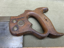 Load image into Gallery viewer, 14&quot; VINTAGE BRASS BACK SAW BY SIMONDS - Boyshill Tools and Treen
