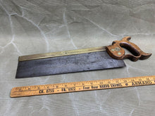 Load image into Gallery viewer, ALEX MATHIESON 14&quot; BRASS BACK SAW - Boyshill Tools and Treen