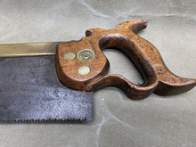 Load image into Gallery viewer, ALEX MATHIESON 14&quot; BRASS BACK SAW - Boyshill Tools and Treen