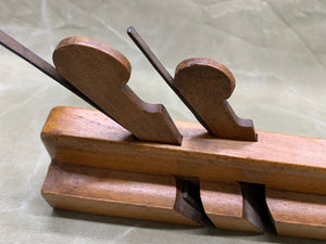 2 TWIN IRON MOULDING PLANES AND A GROOVING PLANE BY MATHIESON - Boyshill Tools and Treen
