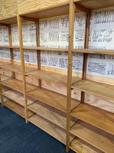 Load image into Gallery viewer, VINTAGE PINE LUNDIA MODULAR SHELVING - Boyshill Tools and Treen