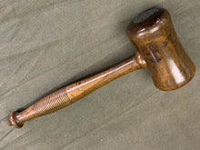 Load image into Gallery viewer, LEAD FILLED LIGNUM MALLET. I DON&#39;T KNOW WHAT IT WAS MADE FOR. - Boyshill Tools and Treen