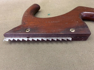 LOVELY QUALITY MAHOGANY STAIR SAW - Boyshill Tools and Treen