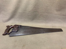 Load image into Gallery viewer, 26 INCH ANTIQUE SWAY BACK 7TPI SAW BY DISSTON - Boyshill Tools and Treen