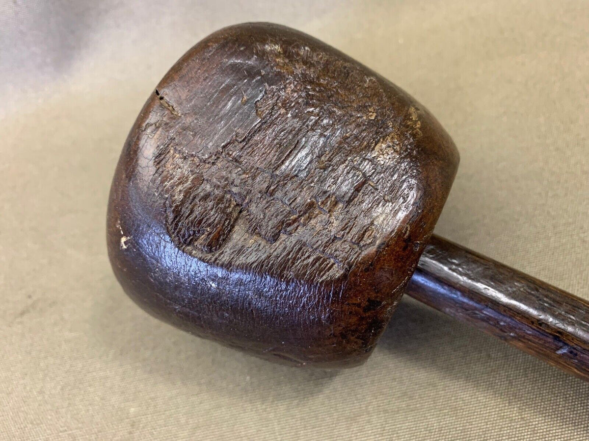 ANTIQUE TREEN CARVERS MALLET , LOVELY PATINA! – Boyshill Tools and Treen