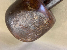 Load image into Gallery viewer, ANTIQUE TREEN CARVERS MALLET , LOVELY PATINA! - Boyshill Tools and Treen