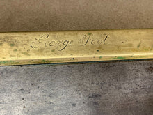 Load image into Gallery viewer, RARE 14&quot; BRASS BACK SAW BY ROWBOTHAM - Boyshill Tools and Treen