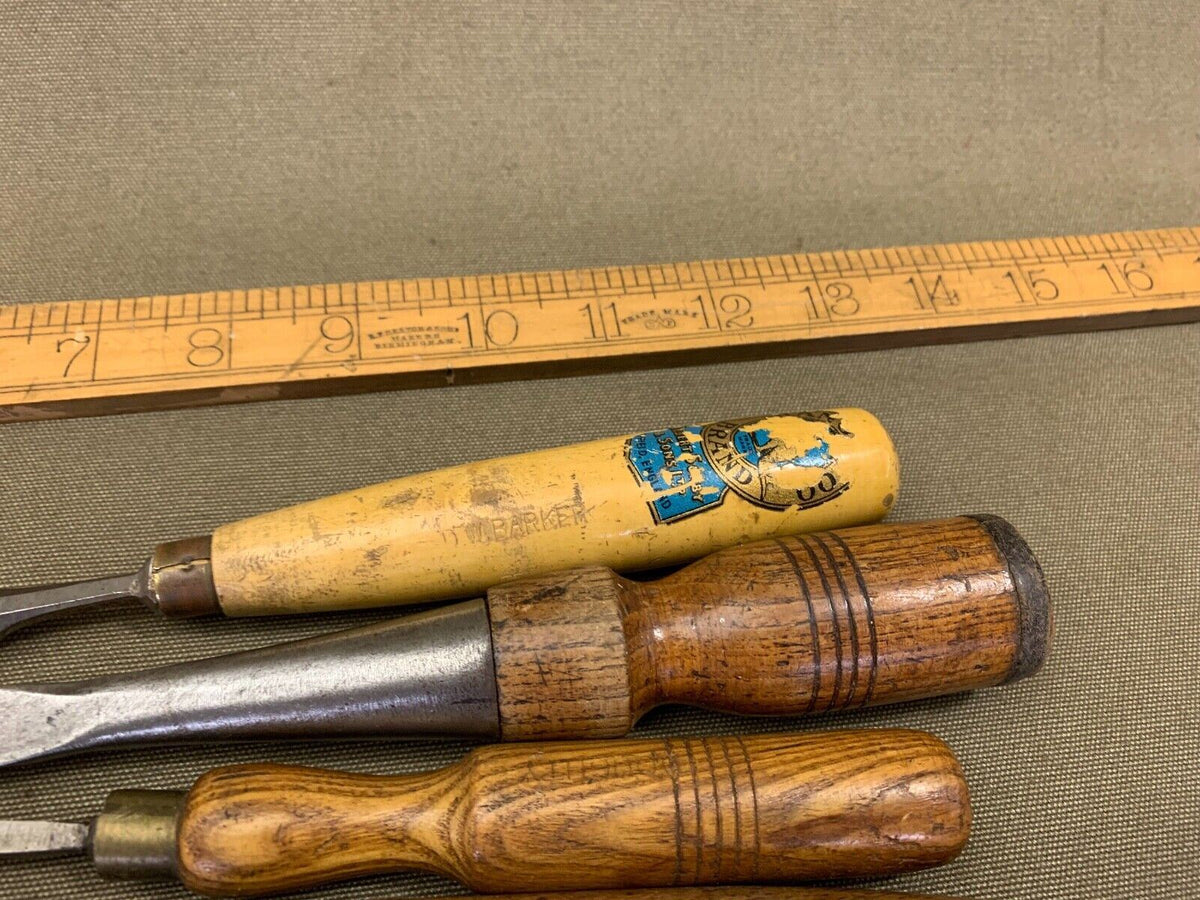 5 GOOD CHISELS VARIOUS MAKERS | Boys Hill Tools & Treen – Boyshill ...