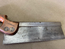 Load image into Gallery viewer, 8&quot; OLD BACK SAW BY COCKERILL - Boyshill Tools and Treen