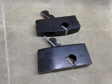 Load image into Gallery viewer, PAIR OF EBONY COACHBUILDERS COMPASSED REBATE PLANES - Boyshill Tools and Treen