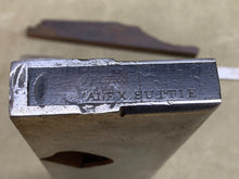 Load image into Gallery viewer, 3/4&quot; SPIERS OF AYR PLANE DOVETAIL STEEL REBATE PLANE. NEEDS WEDGE - Boyshill Tools and Treen