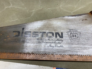 DISSTON D8 26" 5.5 POINT SAW - Boyshill Tools and Treen