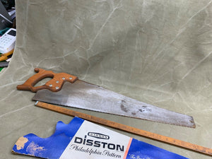 DISSTON D8 26" 5.5 POINT SAW - Boyshill Tools and Treen