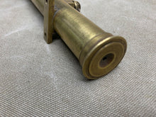 Load image into Gallery viewer, VINTAGE BRASS SIGHTING LEVEL, ADJUSTABLE , CROSSHAIRS DETATCHED - Boyshill Tools and Treen