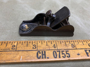 3 3/8" BY 1 1/4" VINTAGE DUPLEX PLANE BY WINGFIELD ROWBOTHAM, NICE PATINA - Boyshill Tools and Treen