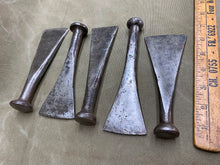 Load image into Gallery viewer, Set of 5 Vintage Caulking Irons - Boyshill Tools and Treen